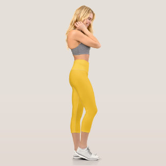 Hochwaisted-Capris Capri Leggings
