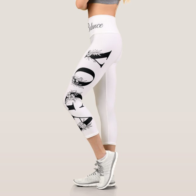 Hochwaisted-Capris Capri Leggings (Links)