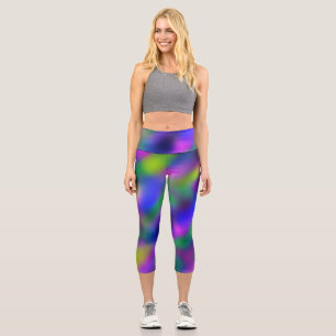 Hochwaisted-Capris Capri Leggings