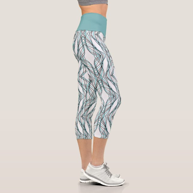 Hochwaisted-Capris Capri Leggings (Rechts)