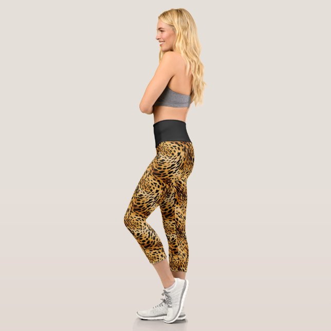 Hochwaisted-Capris Capri Leggings (Links)
