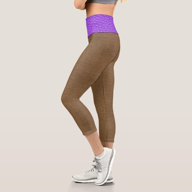 Hochwaisted-Capris Capri Leggings (Links)