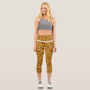 Hochwaisted-Capris Capri Leggings