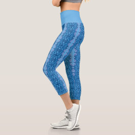 Hochwaisted-Capris Capri Leggings