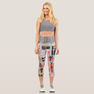 Hochwaisted-Capris Capri Leggings