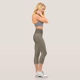 Hochwaisted-Capris Capri Leggings