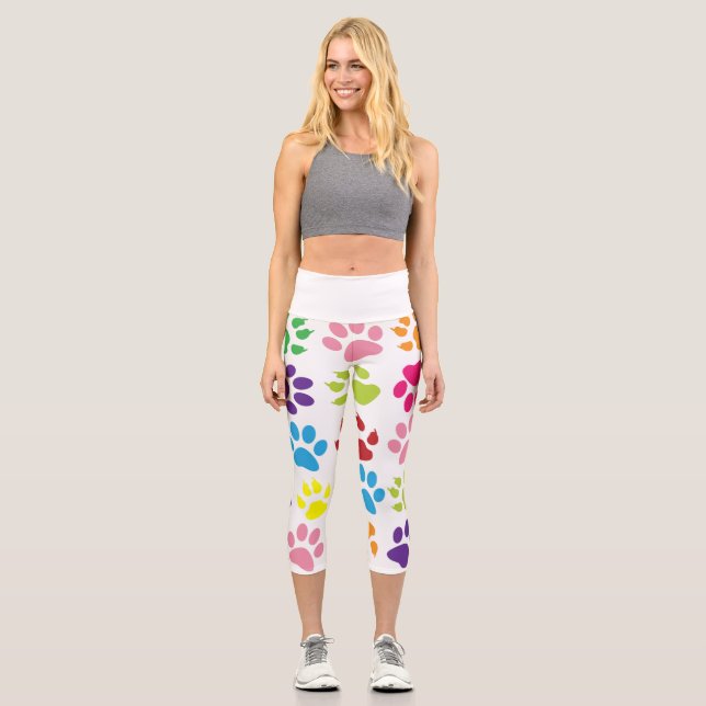 Hochwaisted-Capris Capri Leggings (Vorderseite)