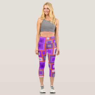 Hochwaisted-Capris Capri Leggings