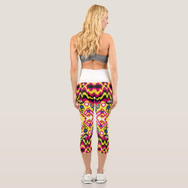 Hochwaisted-Capris Capri Leggings