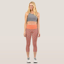 Hochwaisted Geometric Capris - Stilvolles Design