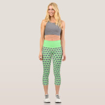 Hochwaisted Geometric Capris - Stilvolles Design