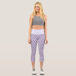 Hochwaisted Geometric Capris - Stilvolles Design