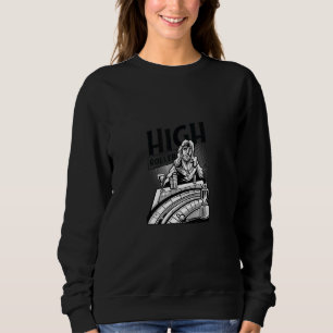 Hochwalzenkreuz Jesus Christus Bibel Christliches Sweatshirt