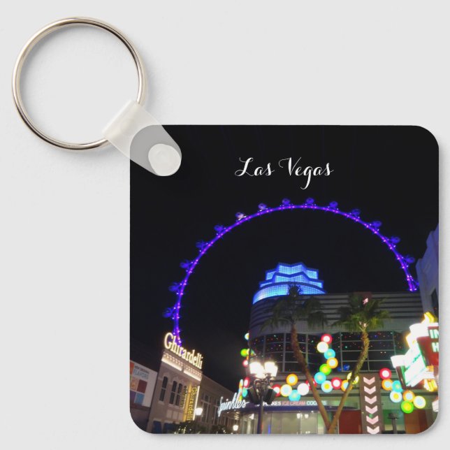 Hochwalzenrad Las Vegas #5-2 Schlüsselanhänger (Vorderseite)
