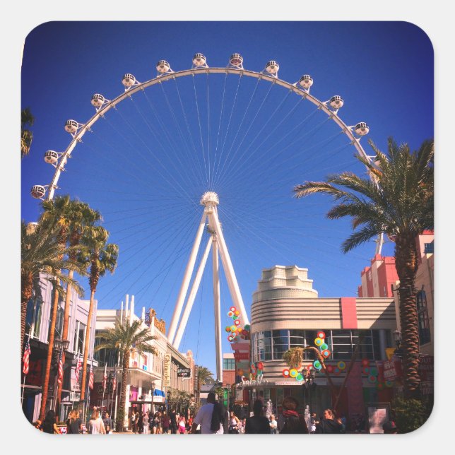 Hochwalzrad-Riesenrad Las Vegas #1 Aufkleber (Vorderseite)