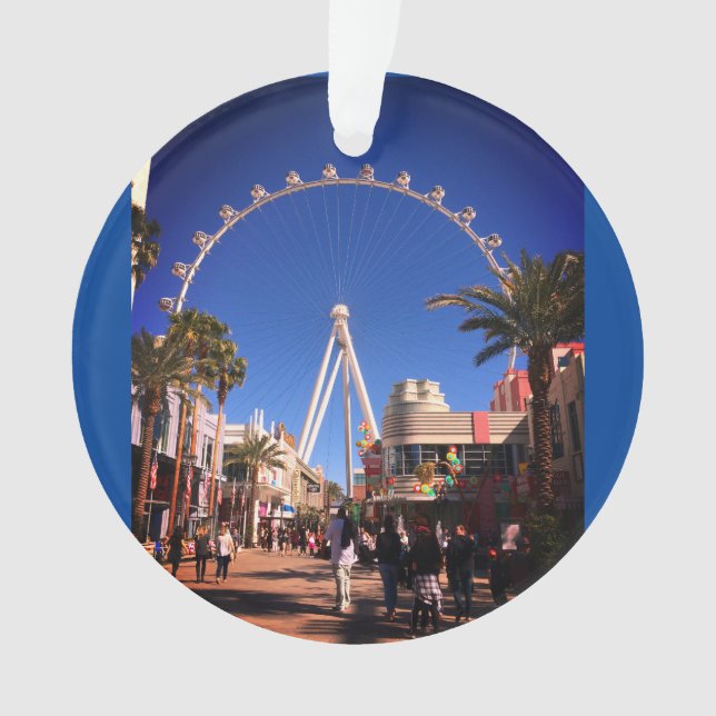 Hochwalzrad-Riesenrad Las Vegas #1 Ornament (Vorderseite)