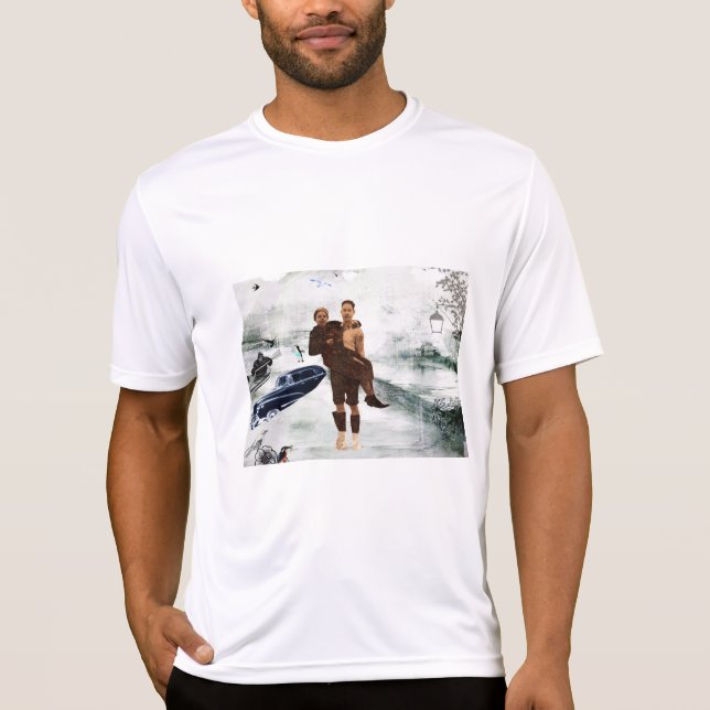 Hochwasser in der Stadt T-Shirt (Vorderseite)