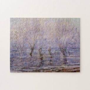 Hochwasser in Giverny Monet Feine Kunst