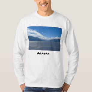 Hochwertige Alaska-Berge T-Shirt