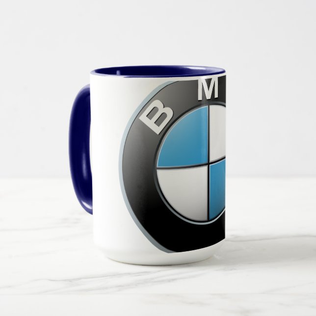 Hochwertige BMW-Tasse Tasse (Vorderseite Links)