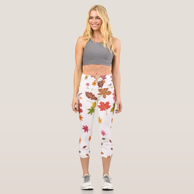 Hochwertige Capris-Naturgestaltung Capri Leggings (Vorderseite)