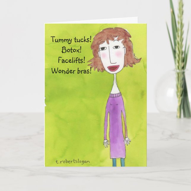 Hochwertige Gedanken! Karte (Vorderseite)