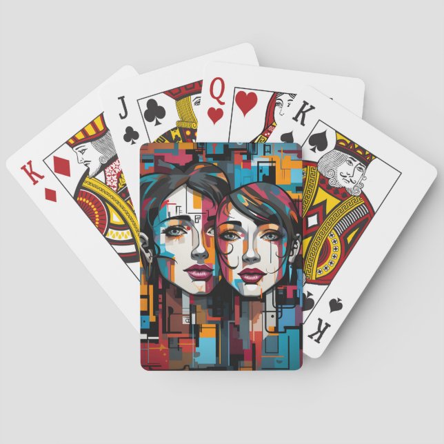 Hochwertige Kartenspiele Spielkarten (Rückseite)