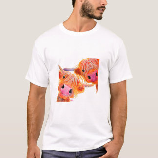 Hochwertige Kuh Print Animal Print ' Angus T-Shirt