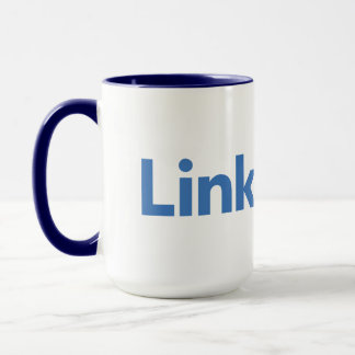 hochwertige Linked in Logo-Tasse Tasse