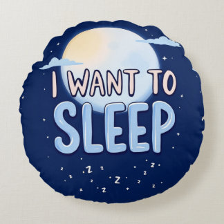 Hochwertige runde Kissen