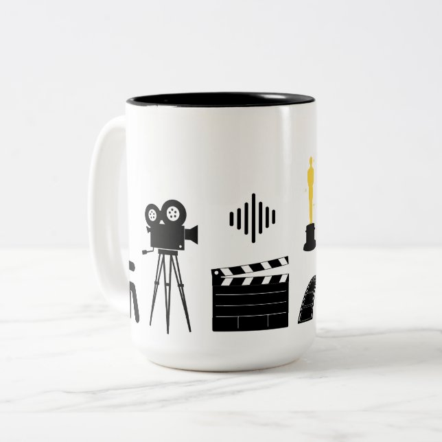 Hochwertige Tea-Tasse Zweifarbige Tasse (Vorderseite Links)
