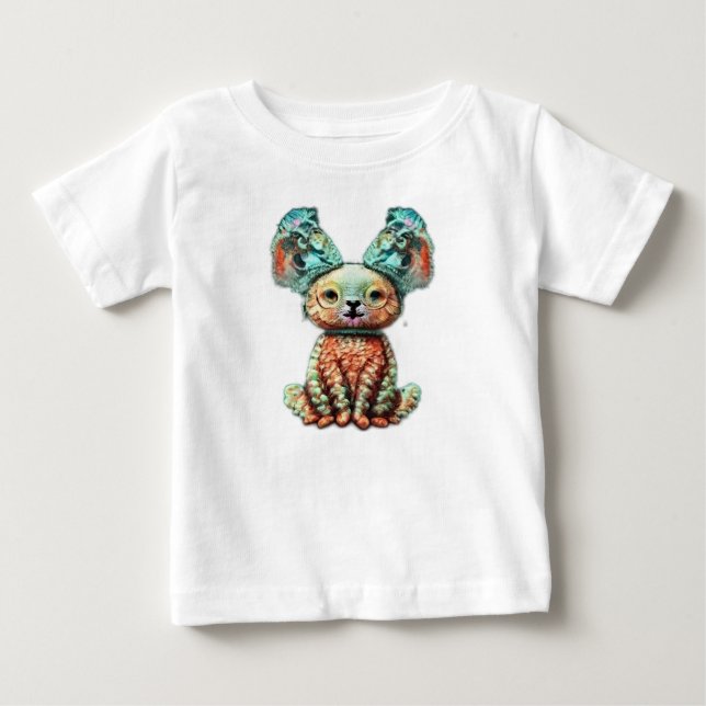 Hochwertiger Baby Fine Jersey T - Shirt (Vorderseite)
