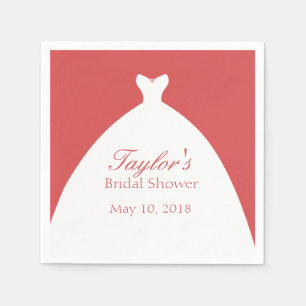 Hochwertiges Hochzeitskleid Serviette