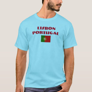 Hochwertiges Shirt Lissabons Portugal
