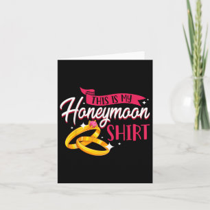 Hochzeit 2021 Shirt Bride Groom Flitterwochen Karte
