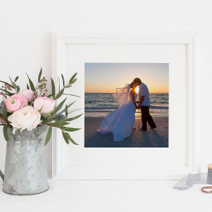 Hochzeit 20x20cm fotodruck