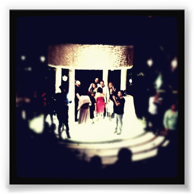 Hochzeit - A Hupa Fotodruck (Vorne)