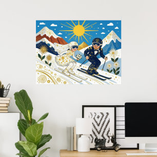 Hochzeit am Hang Poster