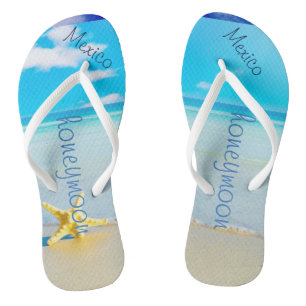 Hochzeit am Strand   Badesandalen   Name der Brück