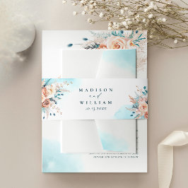 Hochzeit am Strand Einladungsbanderole