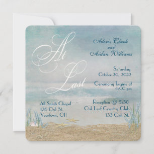 Hochzeit am Strand mit Seestern