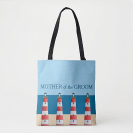 Hochzeit am Strand Mutter Groom Leuchttürme und Me Tasche