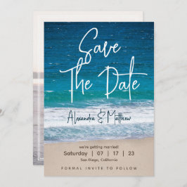 Hochzeit am Strand Save The Date