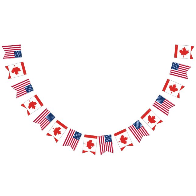 Hochzeit Amerikas Kanada Wimpelkette (Alle)