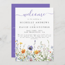 Hochzeit auf Wildblume Programm