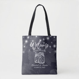 Hochzeit Begrüßung Geschenk Bags Mason Jars String Tasche