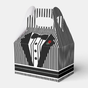 Hochzeit Black Tuxedo mit Bow-Krawatte Geschenkschachtel