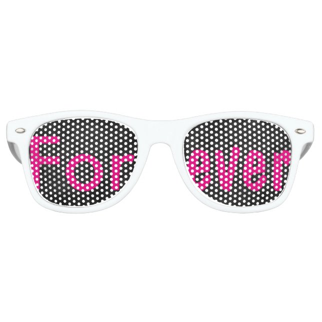 Hochzeit, Braut, Bachelorette, Forever, Liebhaber  Sonnenbrille (Vorderseite)