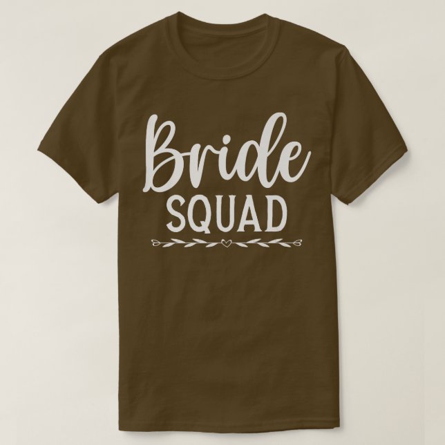 Hochzeit Braut Squad Brautparty Hochzeit Braut P T-Shirt (Design vorne)