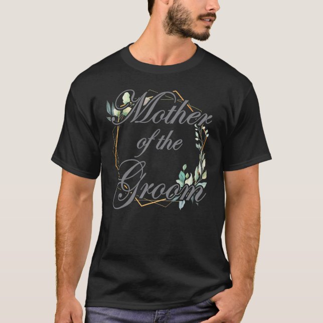 Hochzeit Brautparty Bride Mama Mutter der Groo T-Shirt (Vorderseite)
